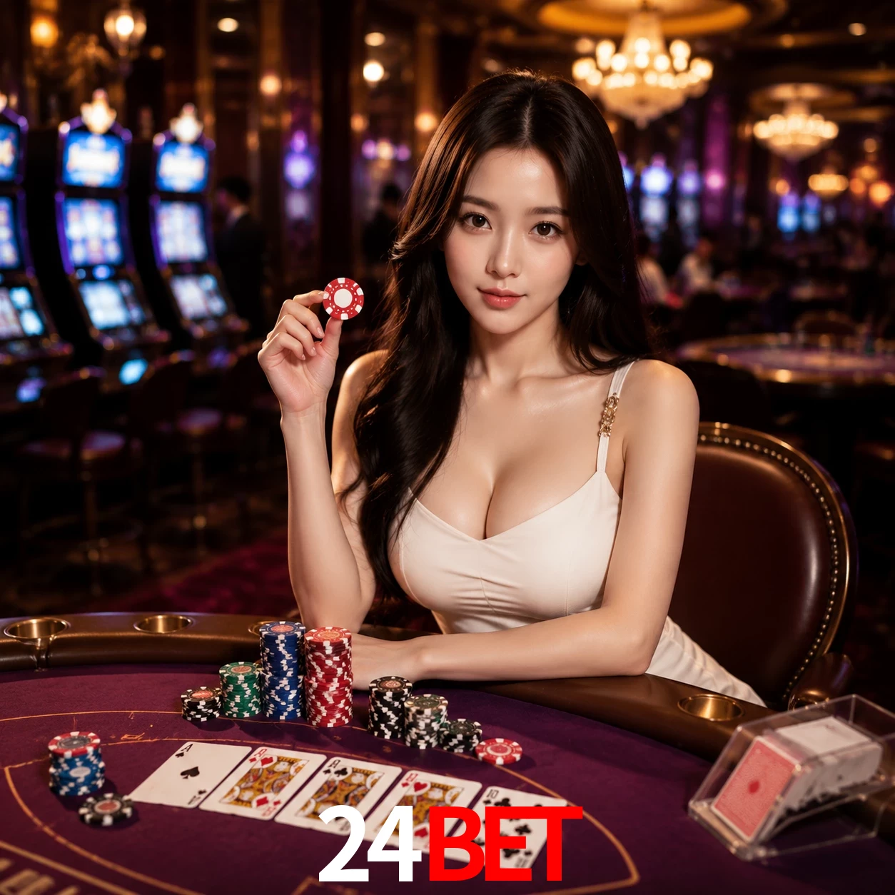Cassino ao vivo 24bet dealers